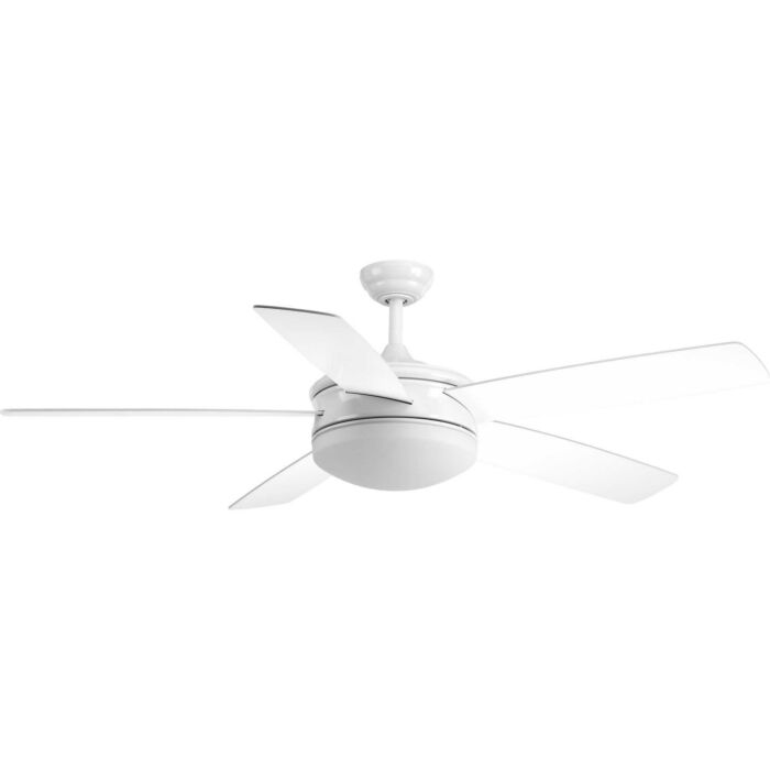Fresno 1-Light 60" Hanging Ceiling Fan in White