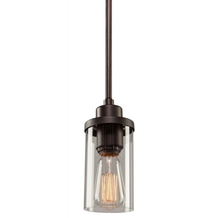 Artcraft Menlo Park Pendant Light in Oil Rubbed Bronze