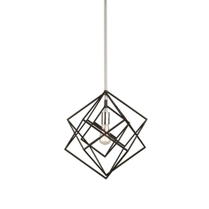 Artcraft Artistry Pendant Light in Polished Nickel