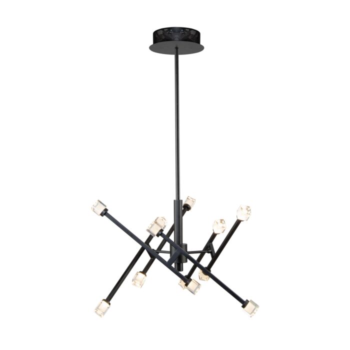 Artcraft Batton LED Pendant Light in Black