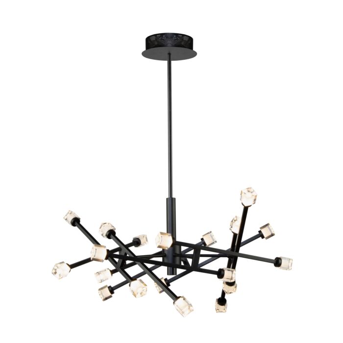 Artcraft Batton LED Pendant Light in Black