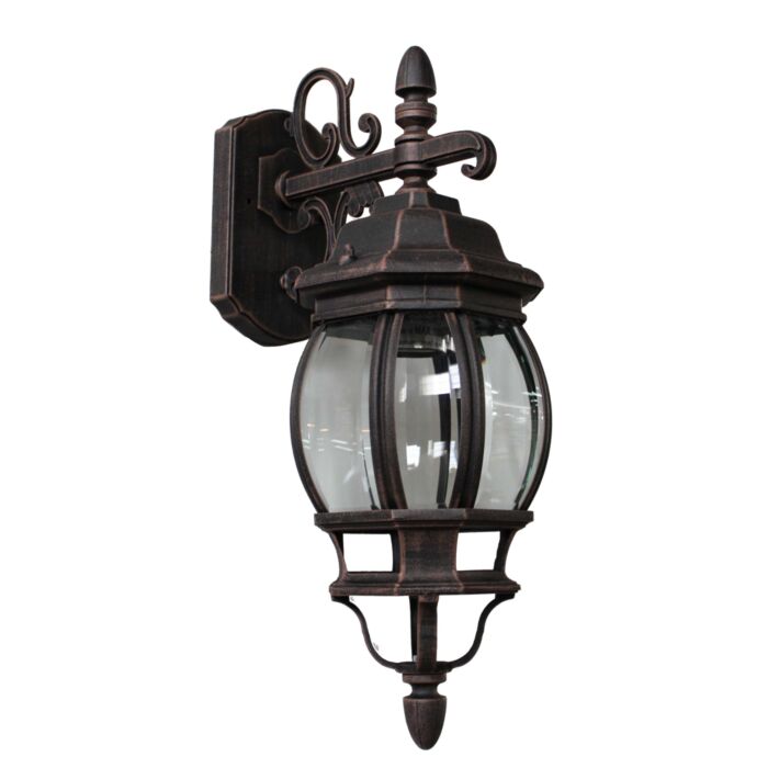 Artcraft Classico Outdoor Wall Light in Rust
