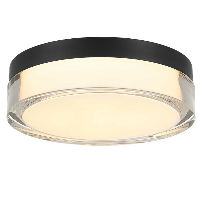 Alteck Sunspot Flush Mount in Sand Black