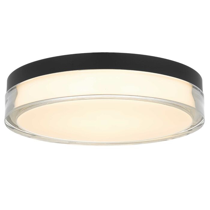 Alteck Sunspot Flush Mount in Sand Black