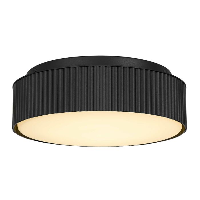 Alteck Channel Flush Mount in Sand Black