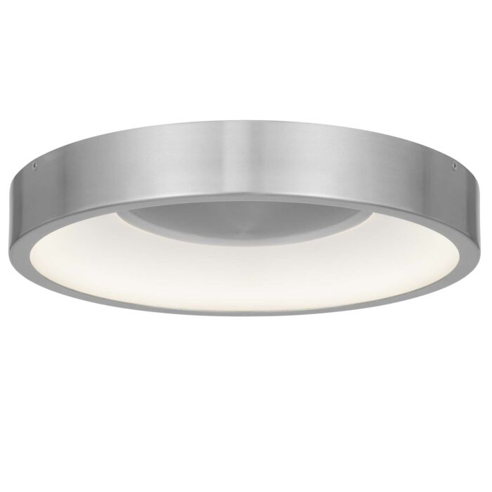 Alteck Stellar Flush Mount in Brushed Aluminum