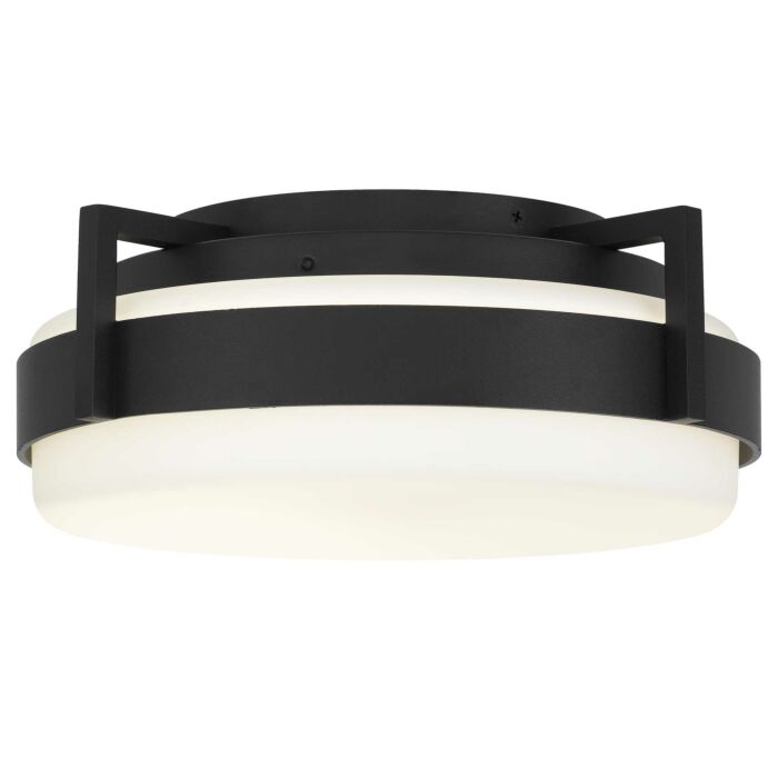 Alteck Ted Flush Mount in Sand Black