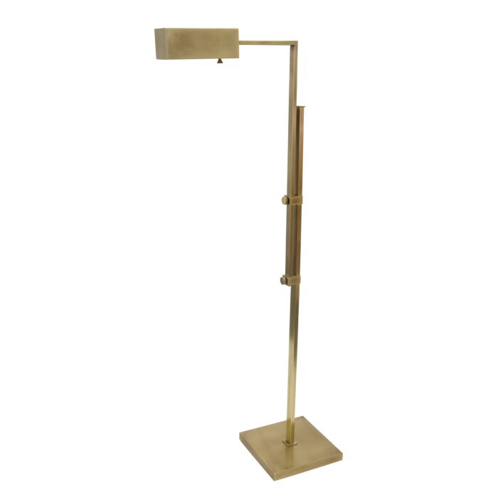 House of Troy Andover 52 Inch Floor Lamp in Antique Brass