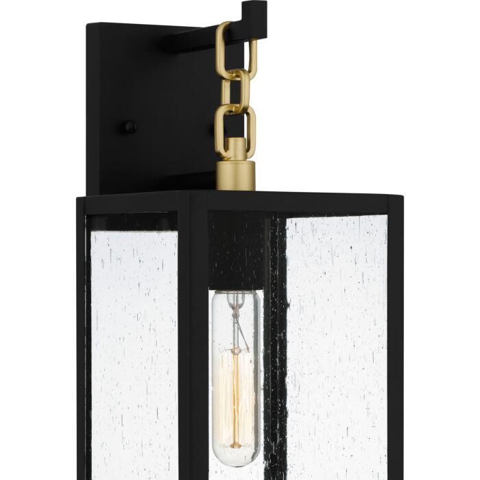 Anchorage 1-Light Outdoor Lantern in Matte Black