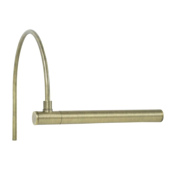 House of Troy Advent 9 Inch LED Picture Light in Antique Brass