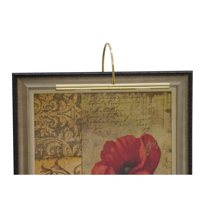House of Troy Advent Profile 16 Inch Polished Brass Picture Light