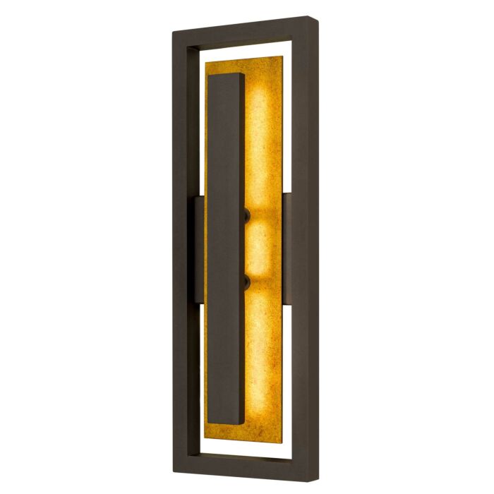 Alteck Panels Wall Sconce in Dark Bronze