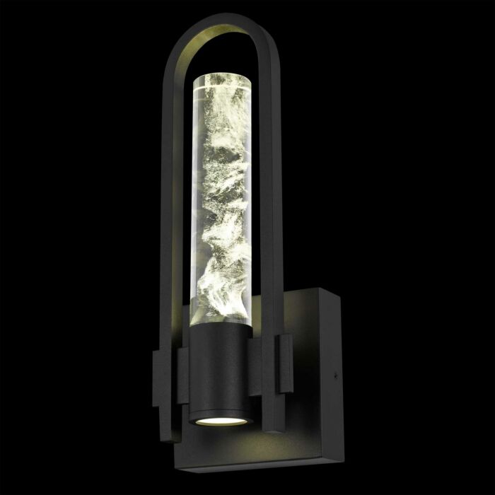 Alteck Arch Wall Sconce in Sand Black