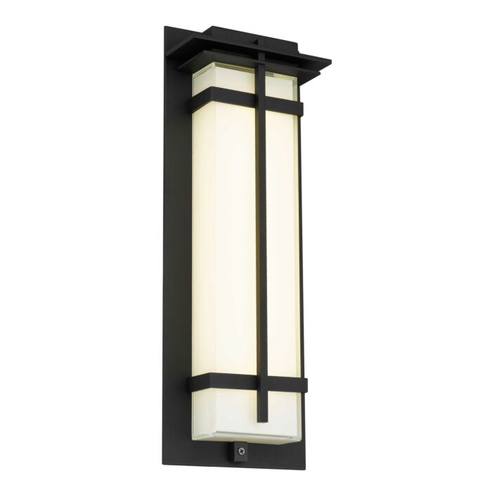 Alteck Frank Wall Sconce in Sand Black
