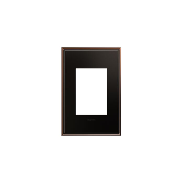 LeGrand adorne Oil Rubbed Bronze 1 Opening + Wall Plate