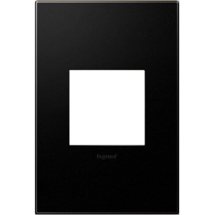 LeGrand adorne Graphite 1 Opening Wall Plate