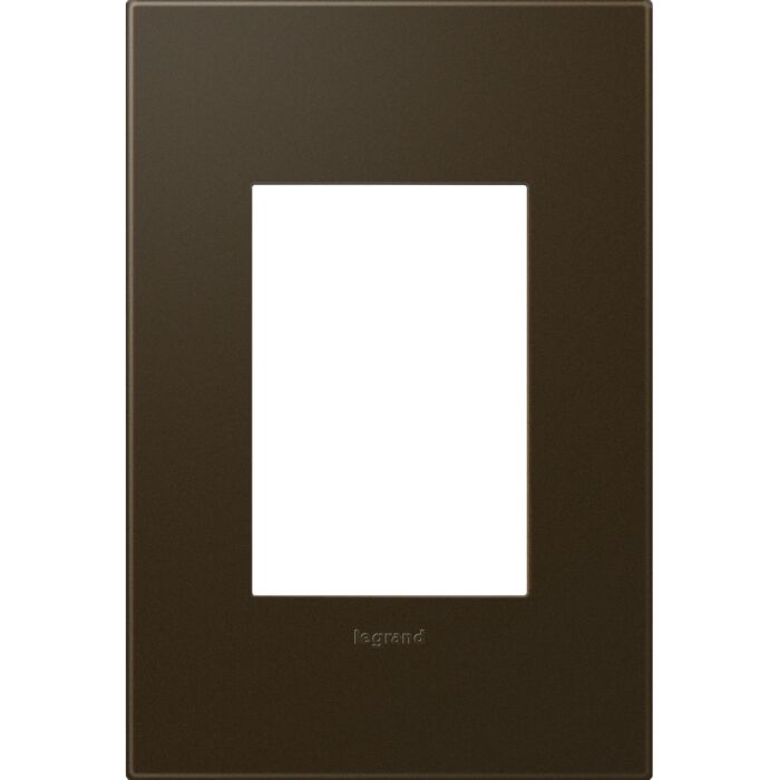 LeGrand adorne Bronze 1 Opening + Wall Plate