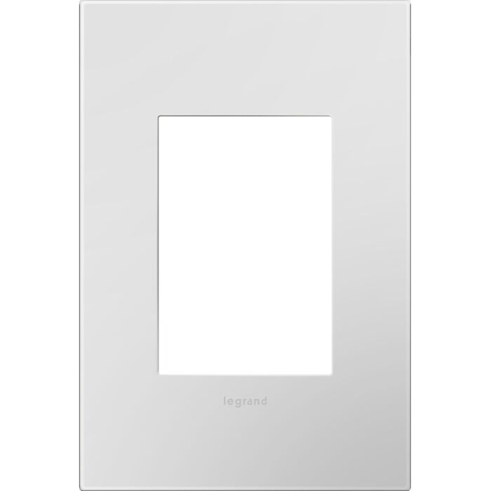 LeGrand adorne Powder White 1 Opening + Wall Plate