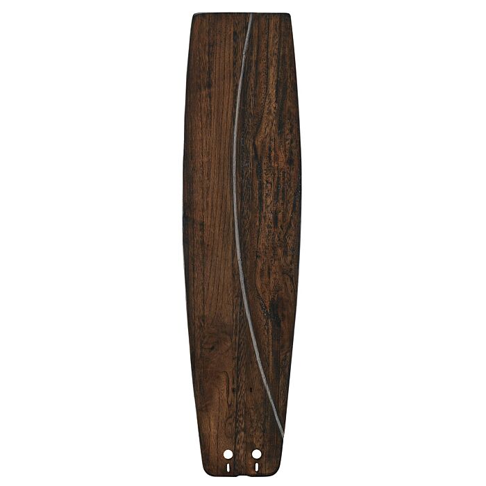 Fanimation Blades Wood 26 Inch Soft Rounded Carved Wood Blade in Walnut