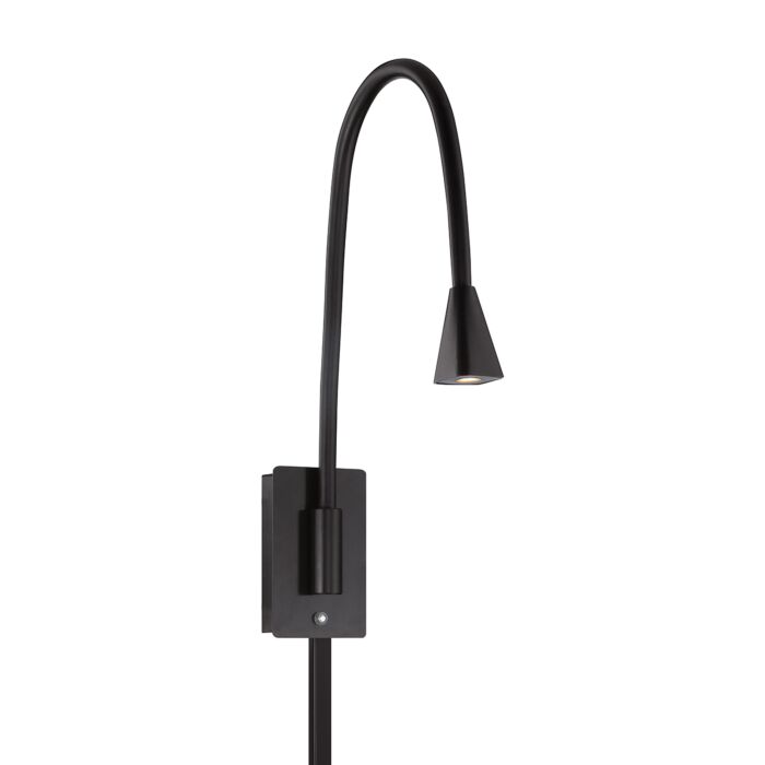 WAC Lighting 120V Stretch Collection LED Swing Arm in Black