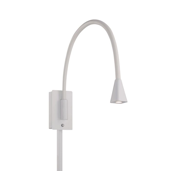 WAC Lighting 120V Stretch Collection LED Swing Arm in White
