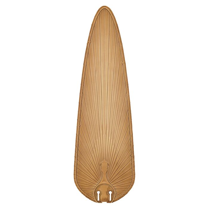 Fanimation Blades Plastic ABS All Weather Blade Set of Five 26 Inch Narrow Oval in Dark Natural Accent