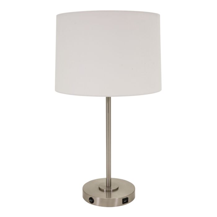 House of Troy Brandon Table Lamp in Satin Nickel