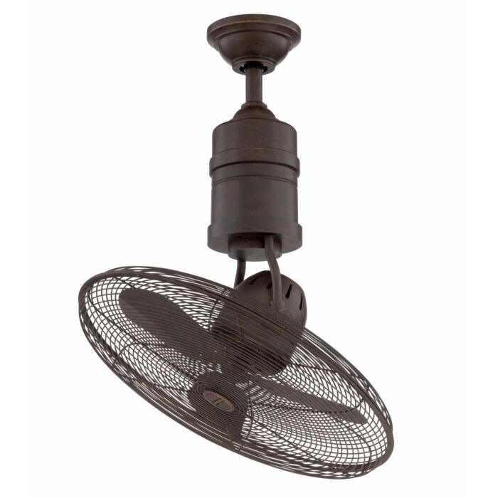 Craftmade 19 Inch Bellows III Ceiling Fan in Aged Bronze Textured
