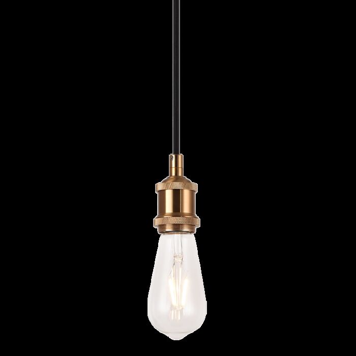 Matteo Bulstrode'S Workshop 1 Light Pendant Light In Aged Gold Brass