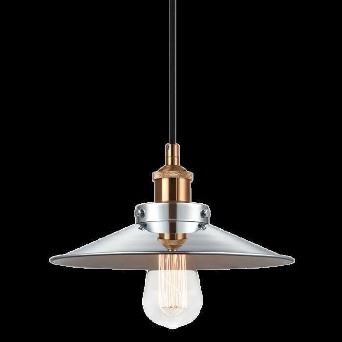 Matteo Bulstrode'S Workshop 1 Light Pendant Light In Aged Gold Brass