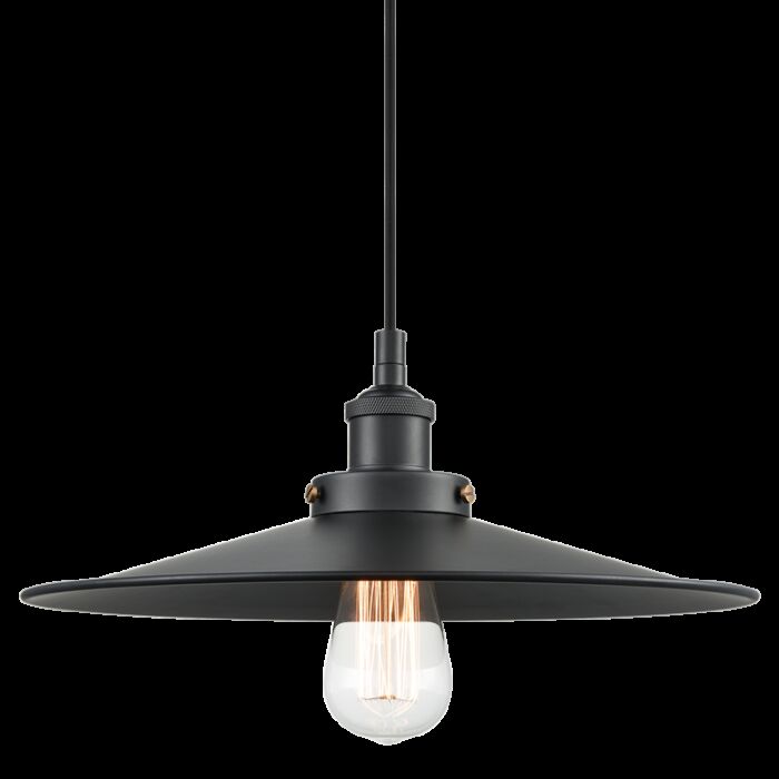 Matteo Bulstrode'S Workshop 1 Light Pendant Light In Black