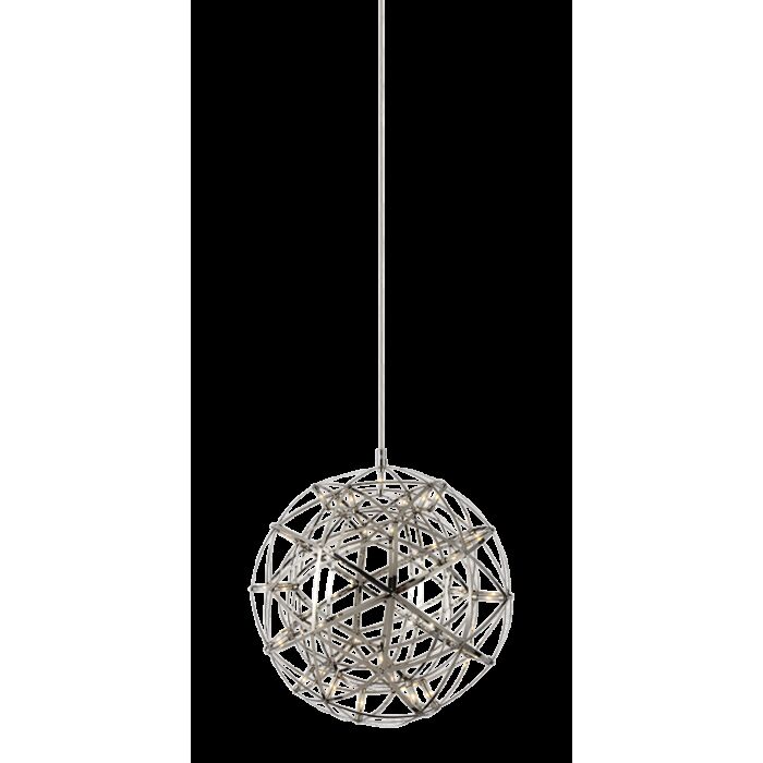 Matteo Manhattan Series 42 Light Chandelier In Chrome