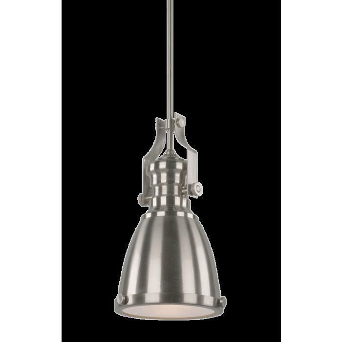 Matteo Cresswell Series 1 Light Pendant Light In Brushed Nickel