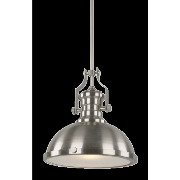 Matteo Cresswell Series 1 Light Pendant Light In Brushed Nickel