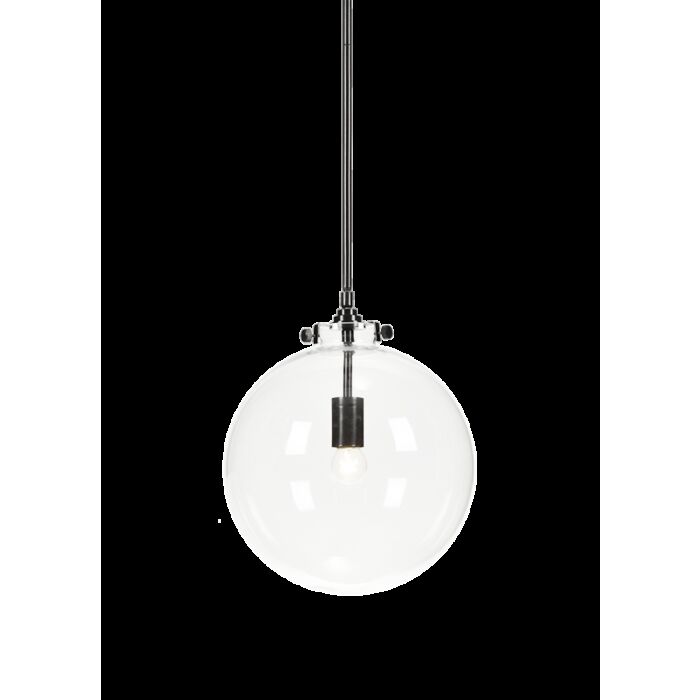 Matteo Menton 1 Light Pendant Light In Bronze