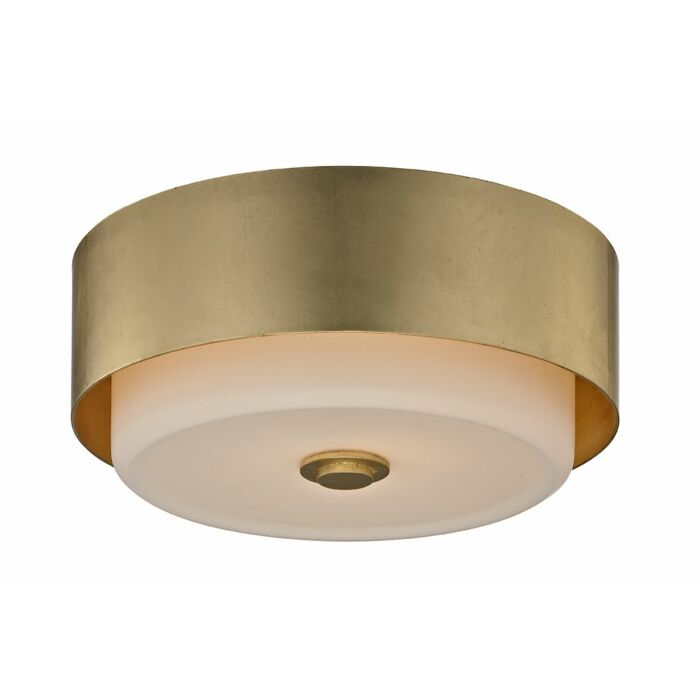 Troy Allure 2 Light Ceiling Light in Gold Leaf
