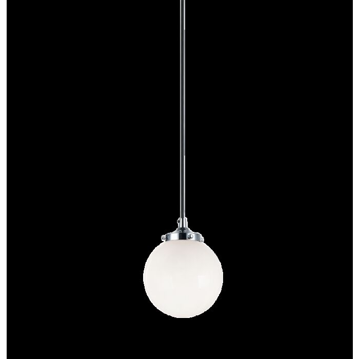 Matteo The Bougie 1 Light Pendant Light In Chrome