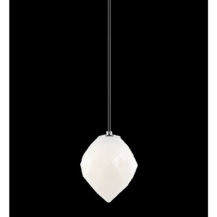 Matteo Gemma 1 Light Pendant Light In White