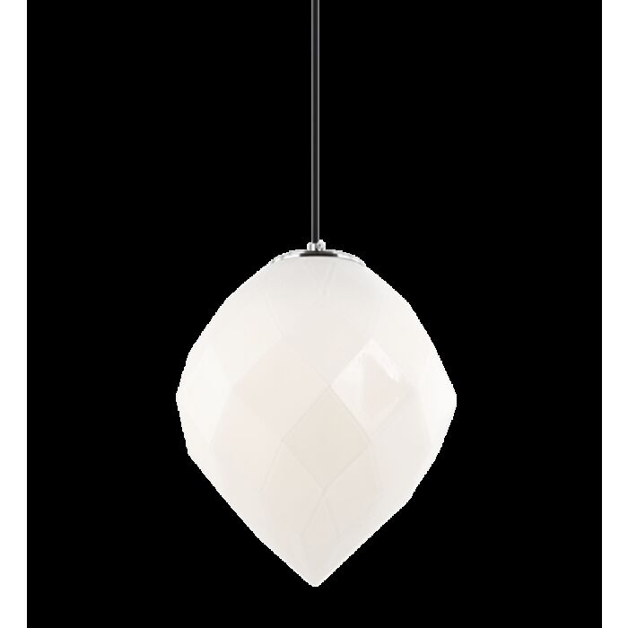 Matteo Gemma 1 Light Pendant Light In White