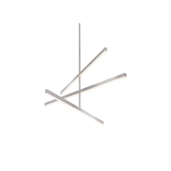 Kuzco Vega LED Contemporary Chandelier in Nickel