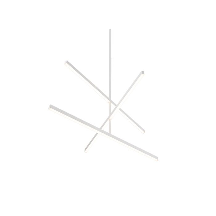 Kuzco Vega LED Contemporary Chandelier in White