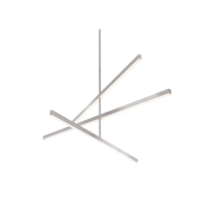 Kuzco Vega LED Contemporary Chandelier in Nickel