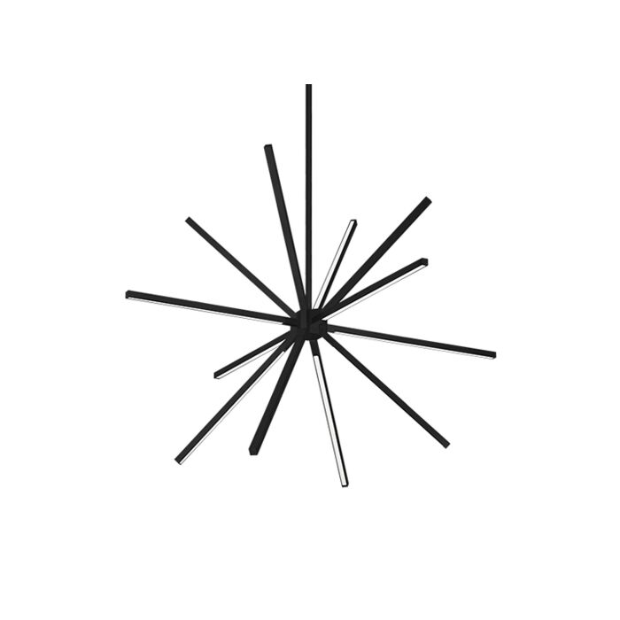 Kuzco Sirius Minor LED Contemporary Chandelier in Black