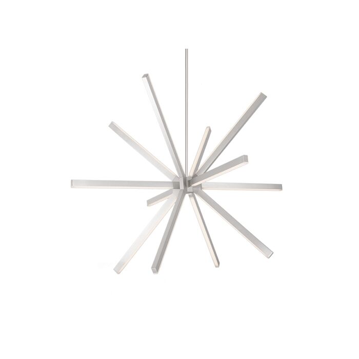 Kuzco Sirius LED Contemporary Chandelier in Nickel