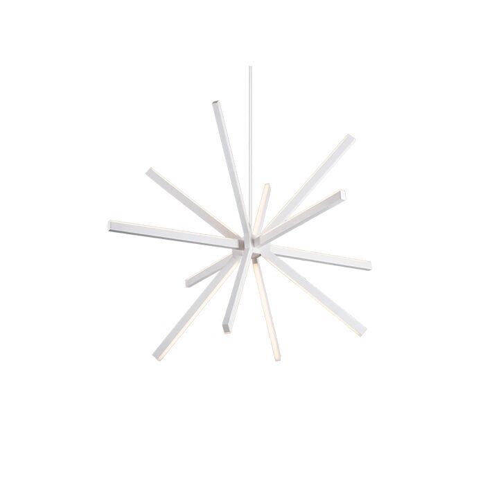 Kuzco Sirius LED Contemporary Chandelier in White