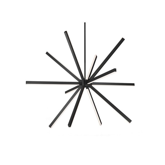 Kuzco Sirius LED Contemporary Chandelier in Black