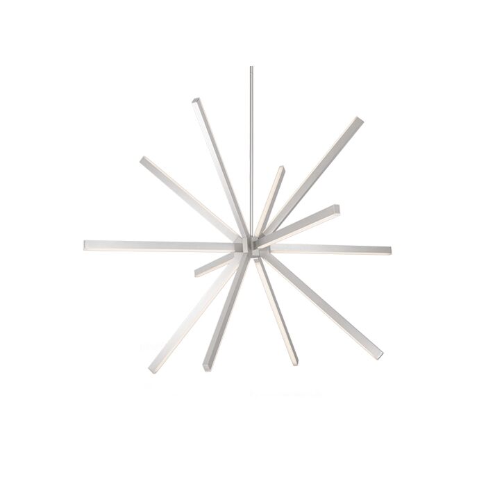 Kuzco Sirius LED Contemporary Chandelier in Nickel
