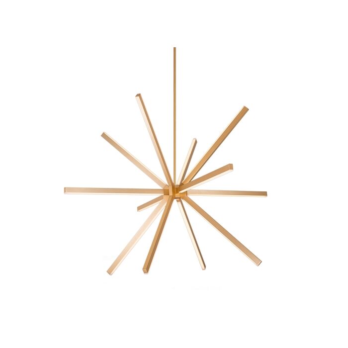 Kuzco Sirius LED Contemporary Chandelier in Gold