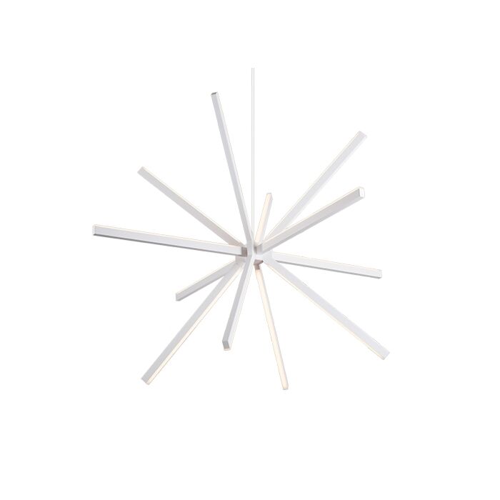 Kuzco Sirius LED Contemporary Chandelier in White