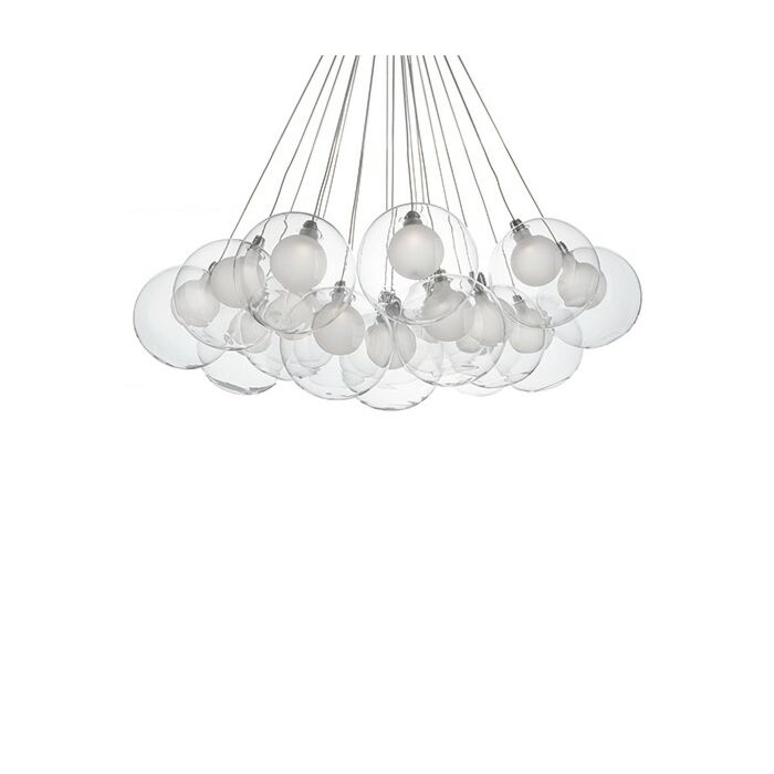 Kuzco Bolla LED Contemporary Chandelier in Chrome